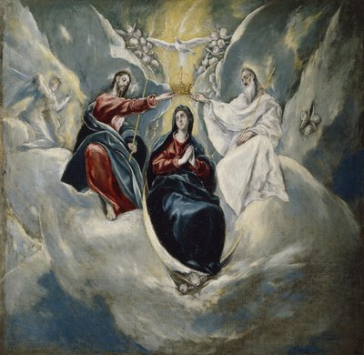 De Kroning van de Maagd door El Greco